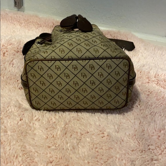 Dooney & Bourke Signature Canvas Bucket Bag - Picture 4 of 5